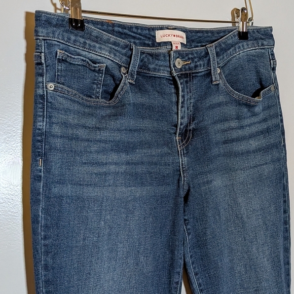Lucky Brand Blue Bootcut Jeans Sweet Boot Fit Size 14 Regular 32" Inseam - Picture 3 of 14